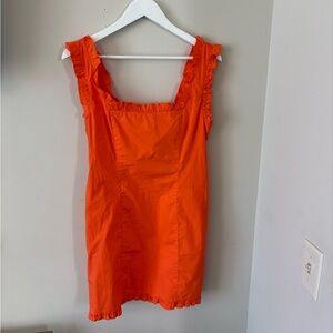J. Crew Orange Dress